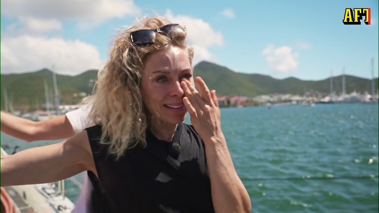 Se Eva Röses glädjetårar i Över Atlanten