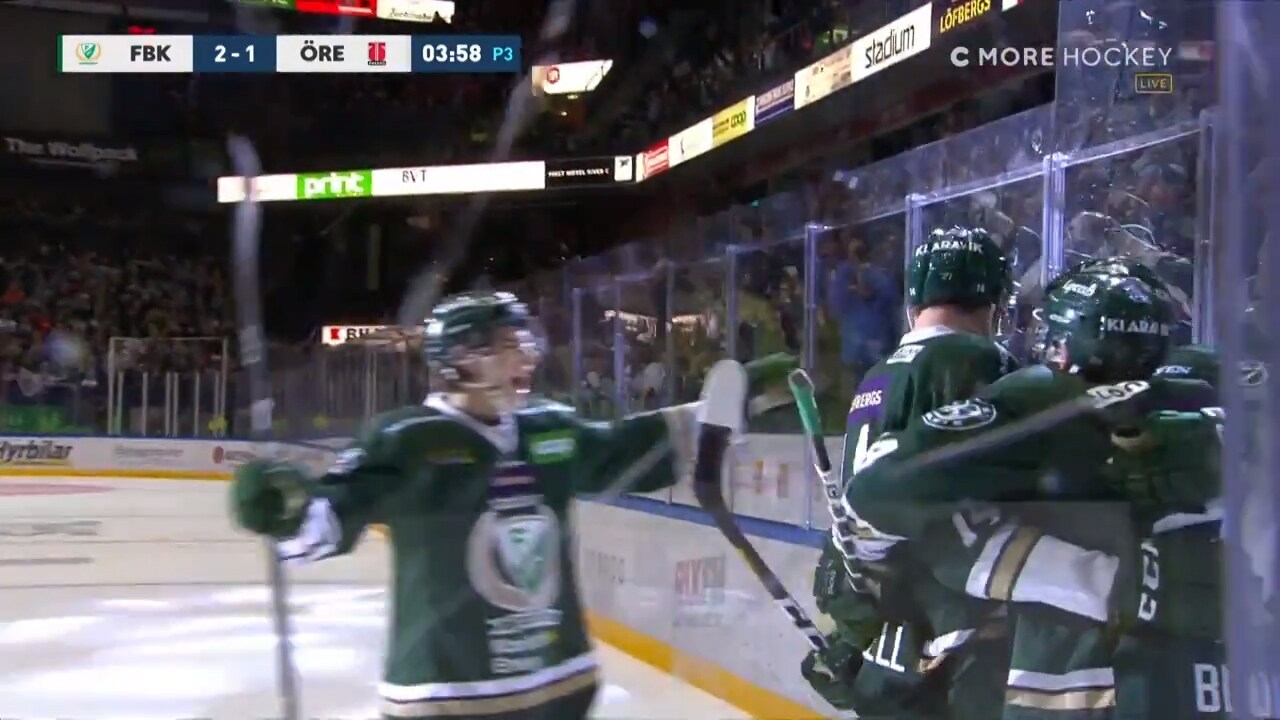 Se målen från Färjestad–Örebro