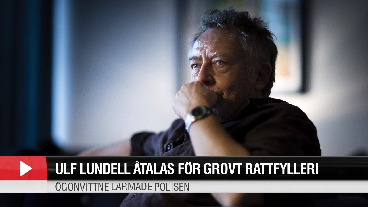 Ulf Lundell åtalas för grovt rattfylleri