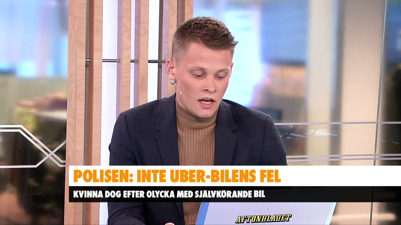Polisen: Inte Uber-bilens fel