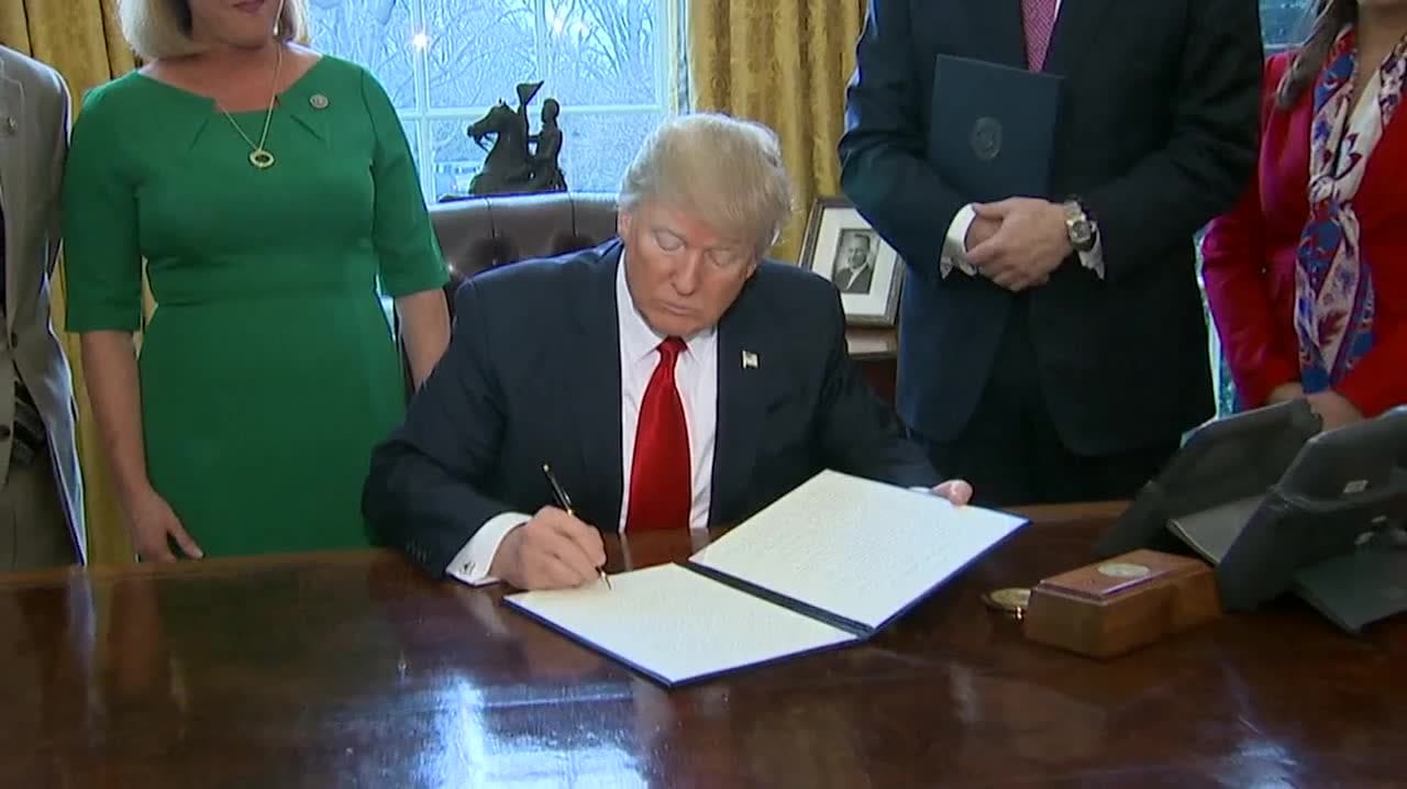 Teknikföretagens öppna protest mot Trump