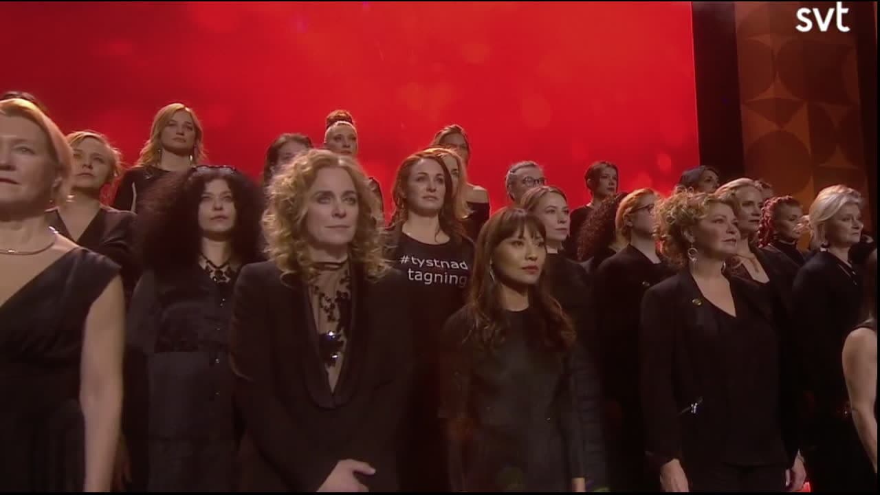 ”Tystnad tagning” uppmärksammades på Guldbaggegalan