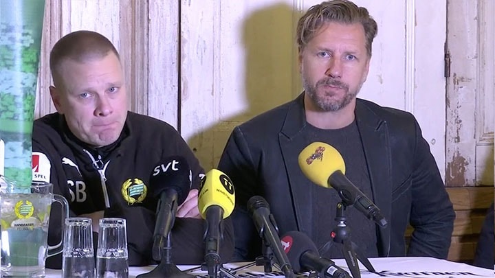Hammarby presenterar sin nye tränare