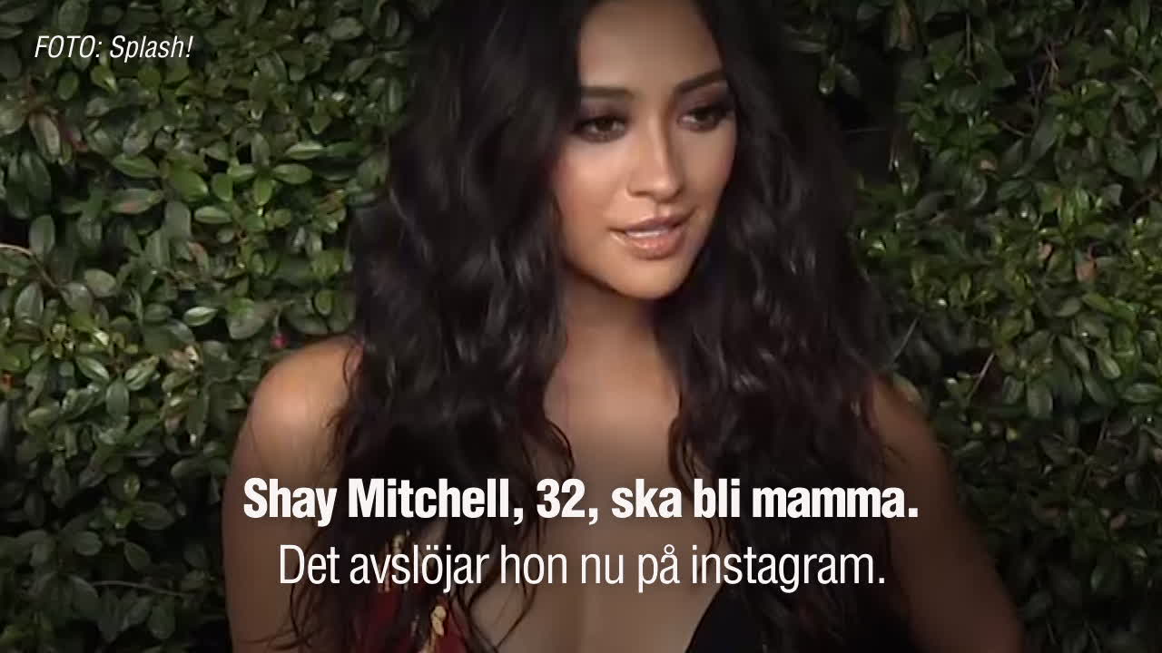 Shay Mitchell, 32, ska bli mamma.