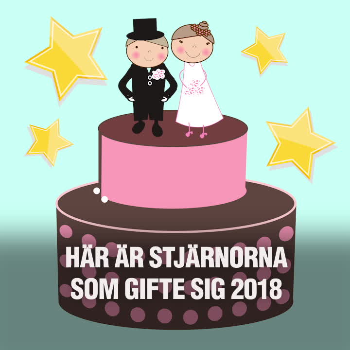 Stjärnorna som gift sig 2018