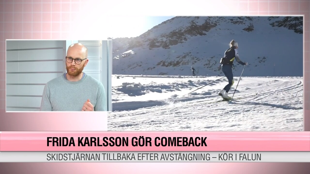 Bergström om Fridas comeback: "En lättnad"