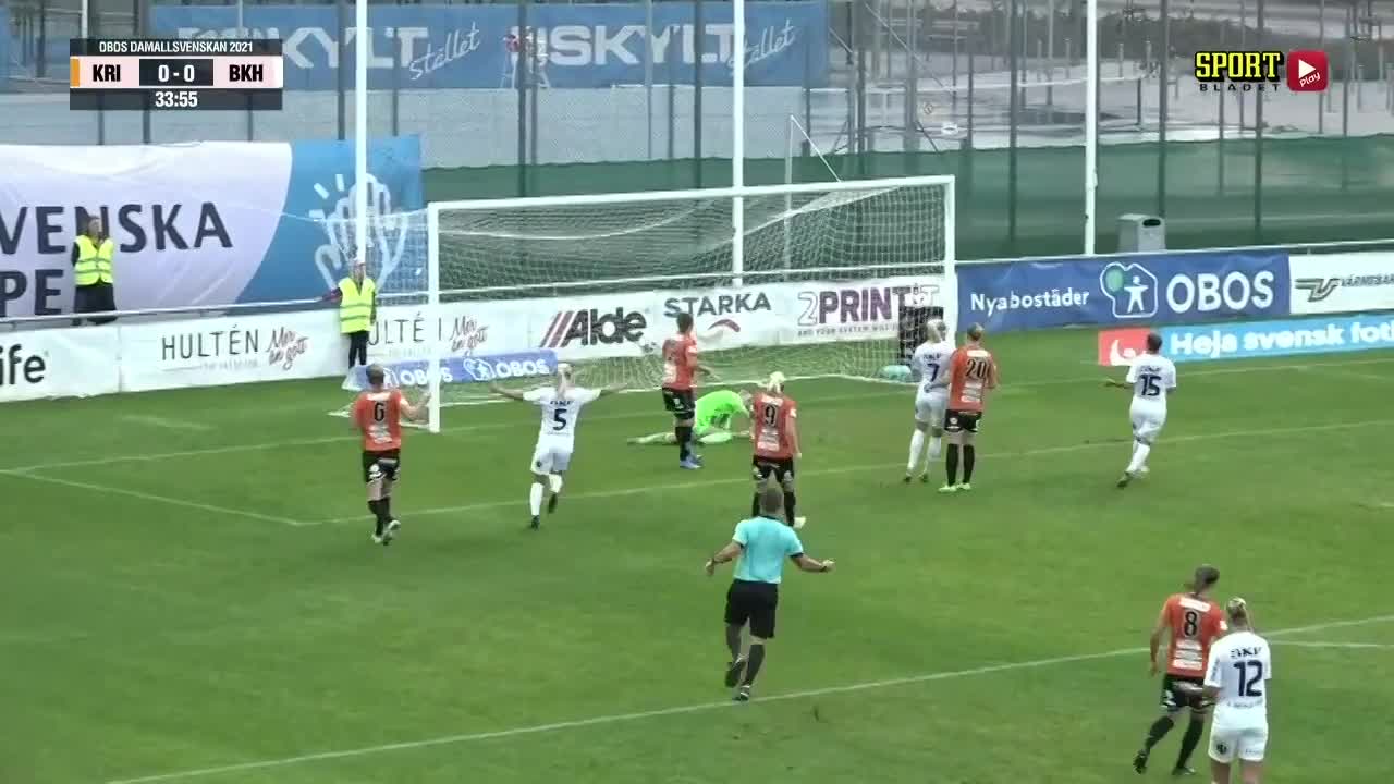 Se Blackstenius och Larsens mål mot KDFF