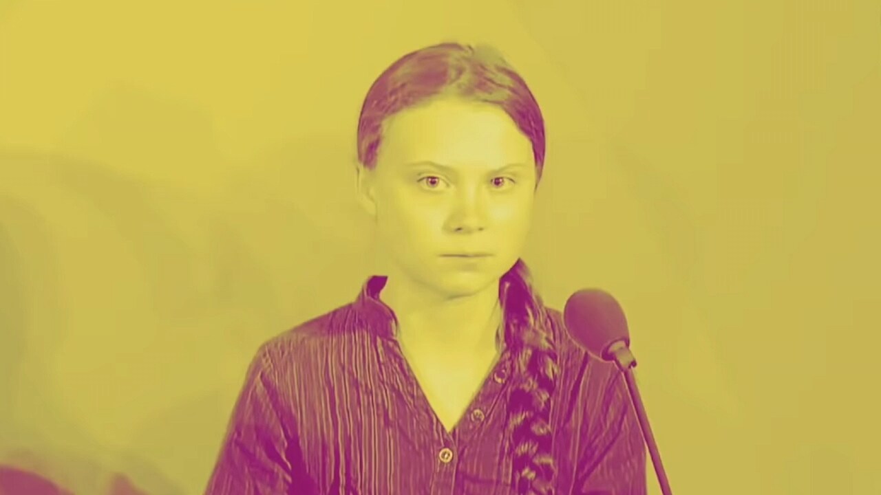 Death metal-musikvideo på Greta Thunberg välter nätet
