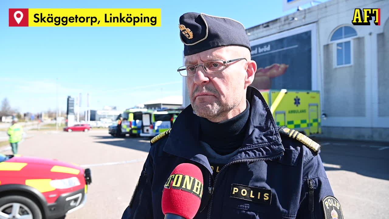 Stockholmspolisen på plats i Linköping