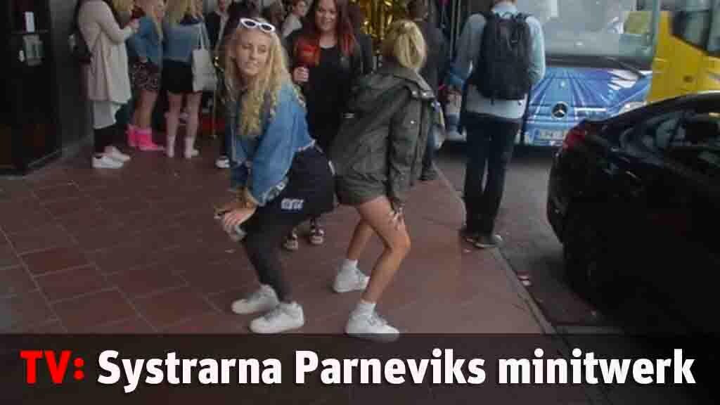 Systrarna Parneviks twerking-skills