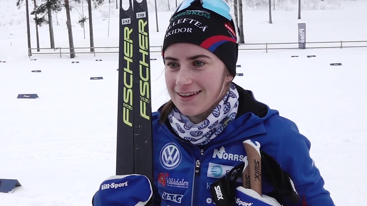 Ebba Andersson: "Fick verkligen kämpa idag"