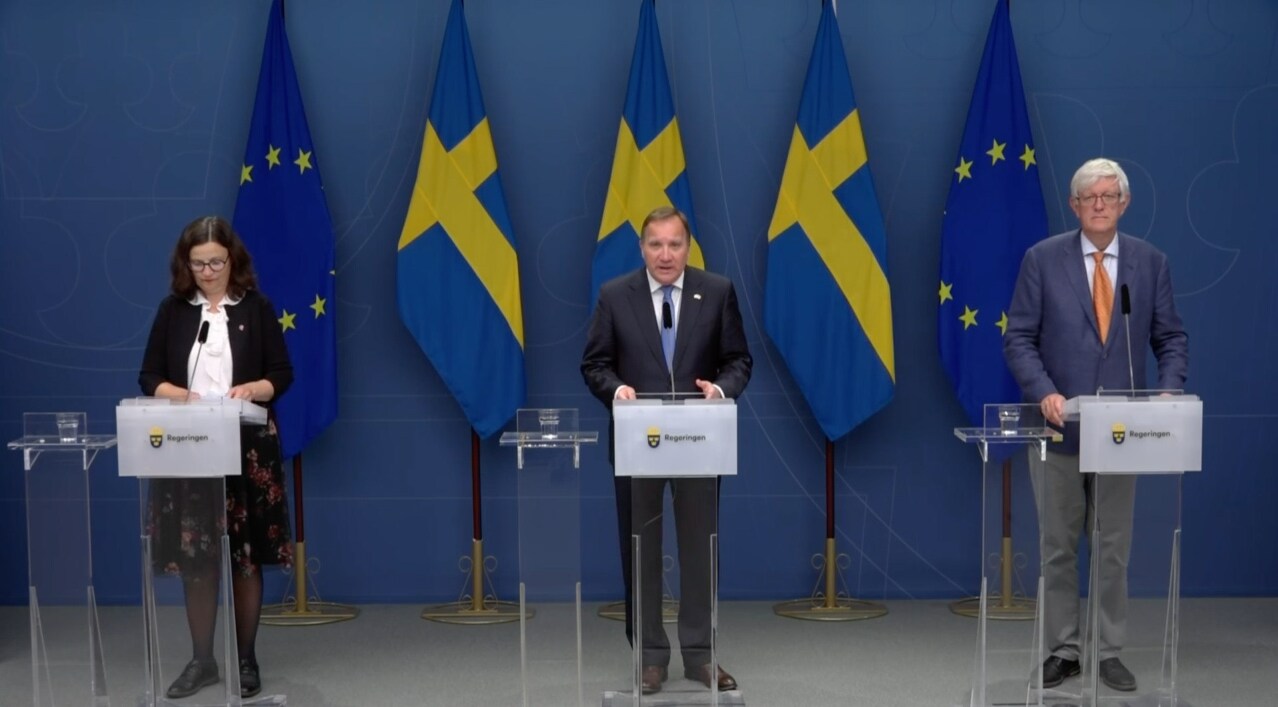 Stefan Löfven: "Vaccin kommer att göras tillgänglig för barn mellan 12-15 år"