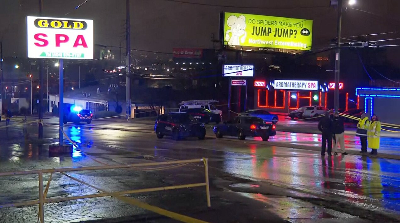 21-årig man gripen efter att åtta skjutits i Atlanta, USA