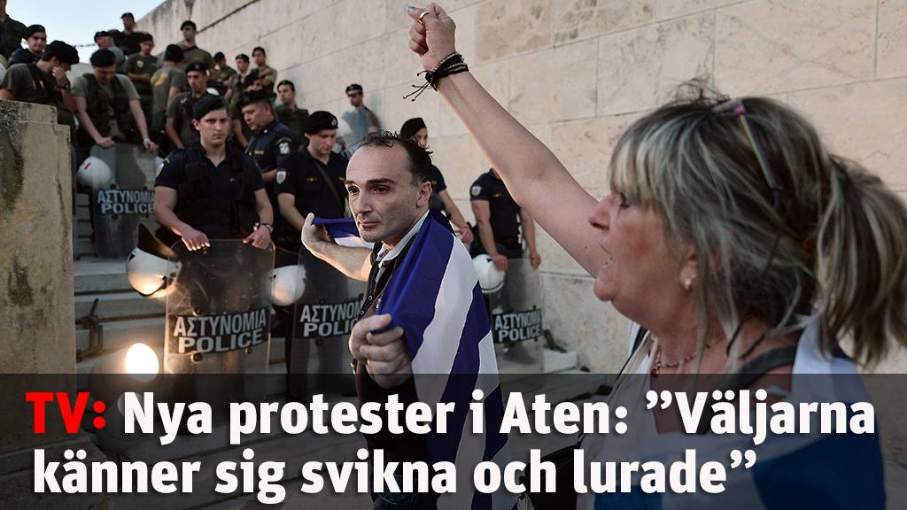 "Väljarna känner sig svikna" – nya protester i Grekland