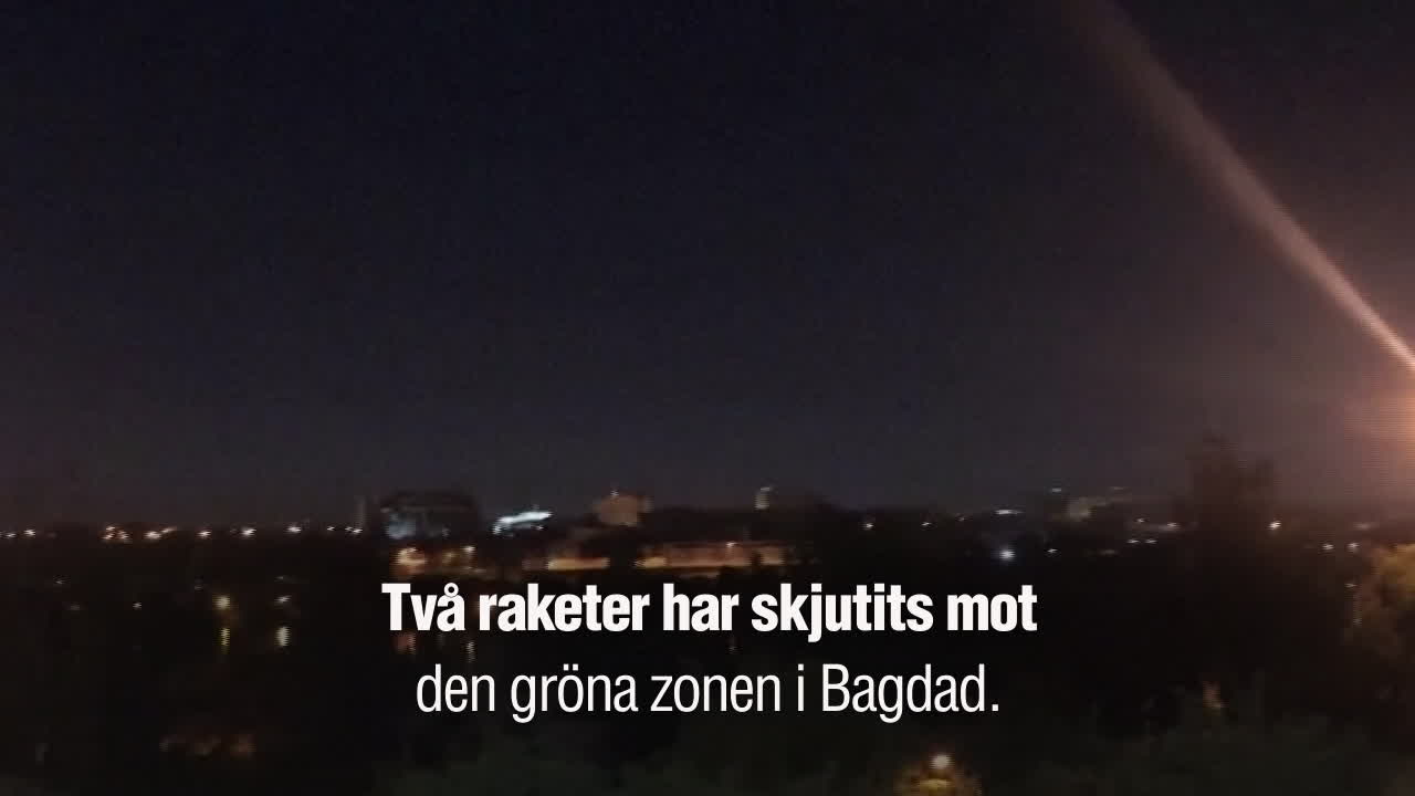 Ny raketattack mot USA:s ambassad i Irak