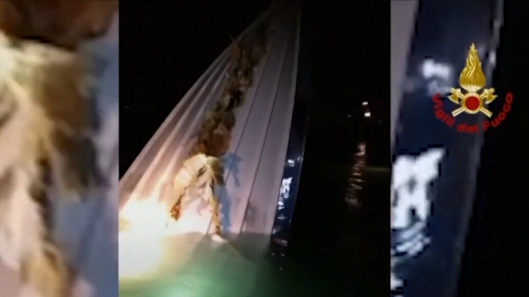 Dödskraschade – precis före målgång i Venedig