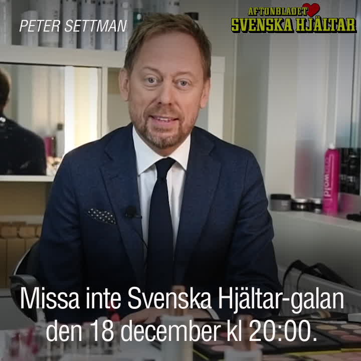 Peter Settman leder Svenska Hjältar-galan 2019