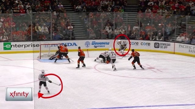 Svenske 19-årige talangens första NHL-mål