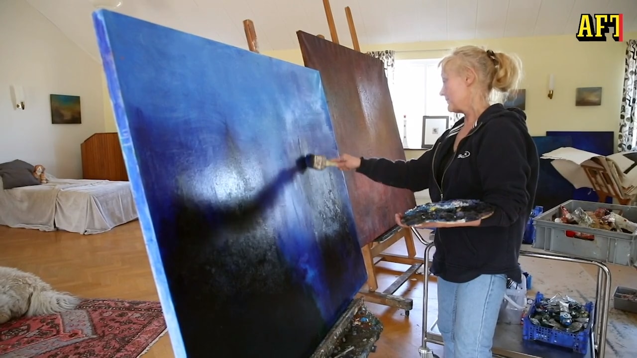 Hör Österlen-konstnären om coronakrisen: ”Det har varit jättesvårt”