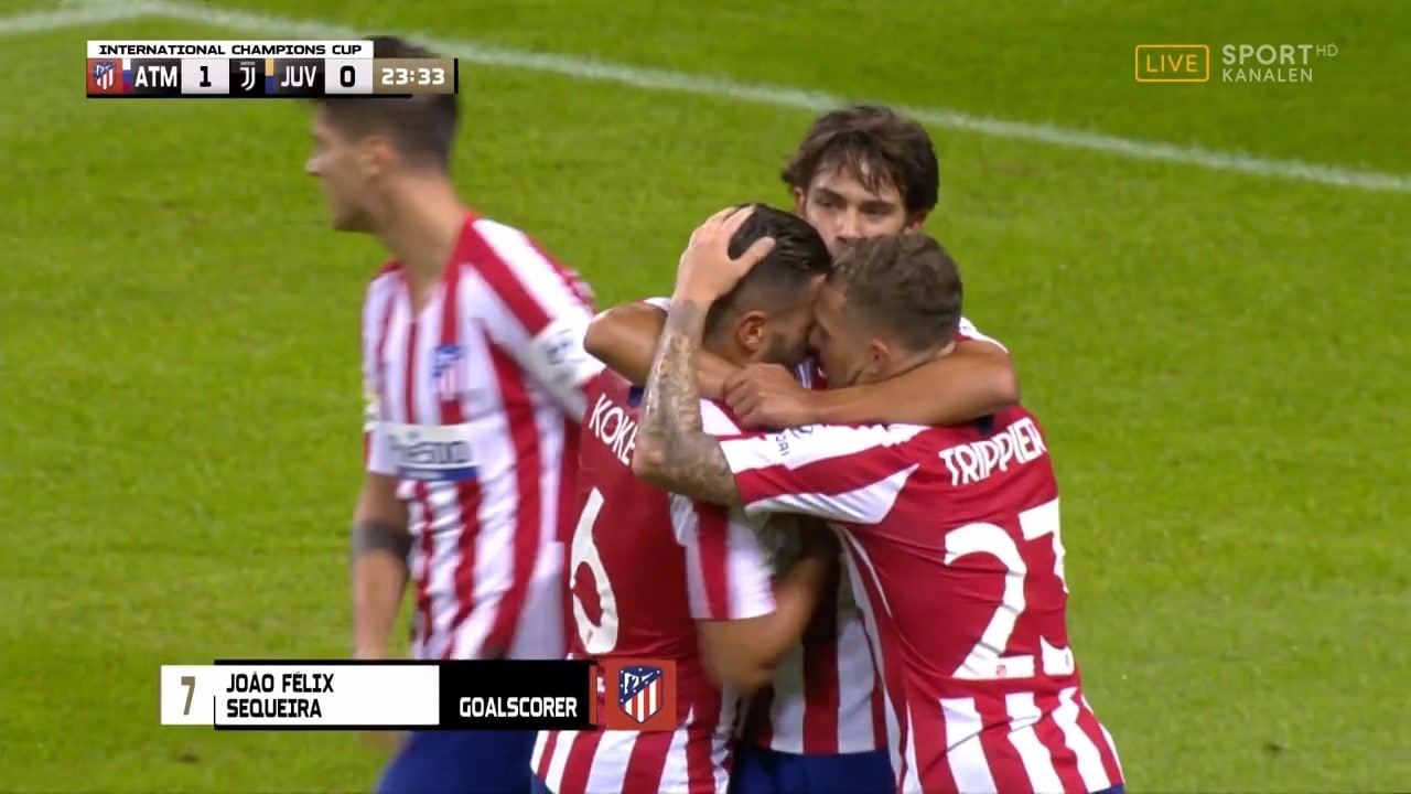 Se Joao Felix show på Friends