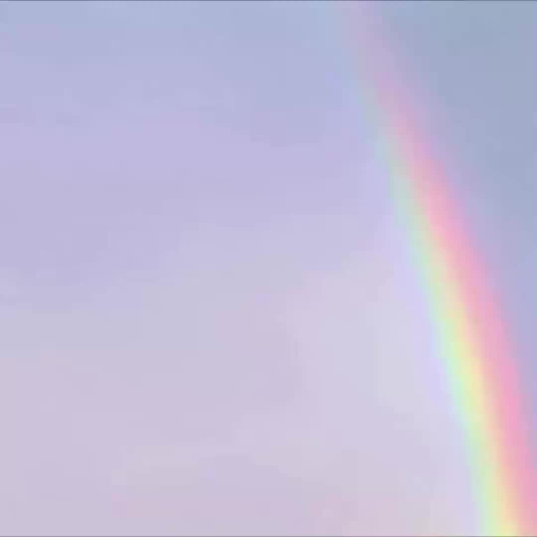 Därför får vi se regnbågar