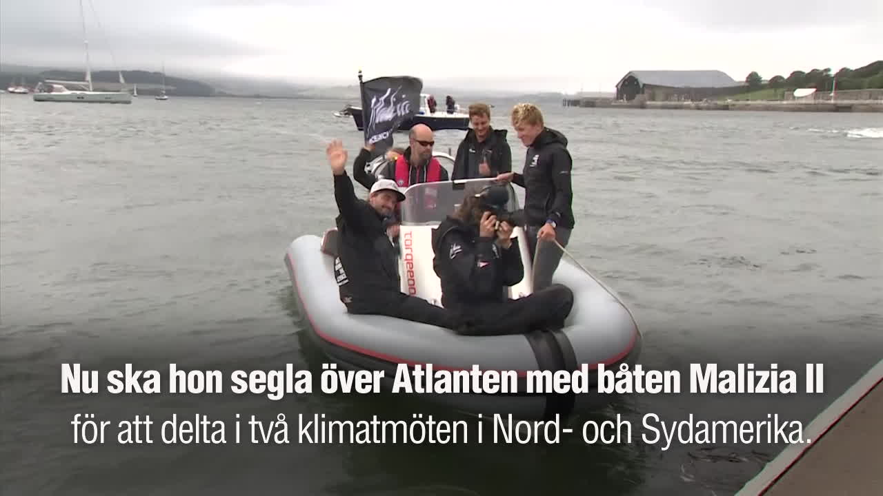 Här skeppar Greta loss