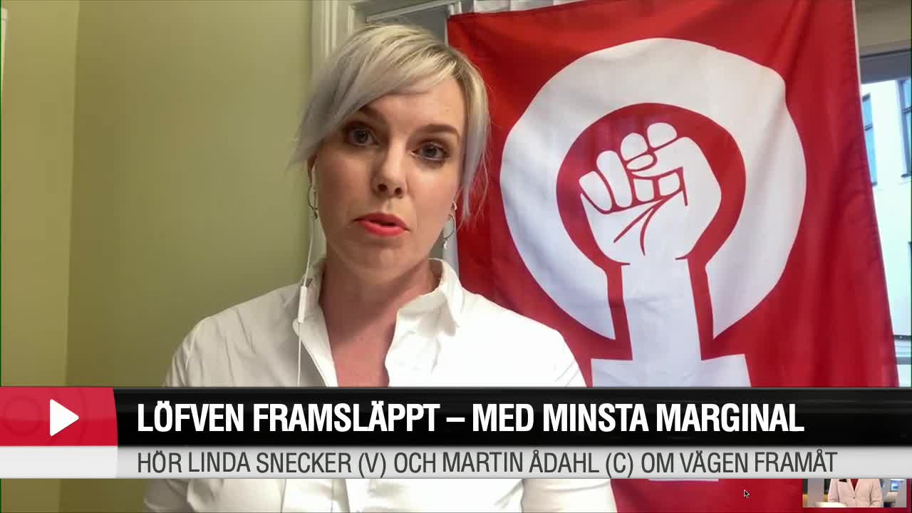 Kan Löfven få igenom en budget? – Se debatten mellan Linda Snecker (V) och Martin Ådahl (C)