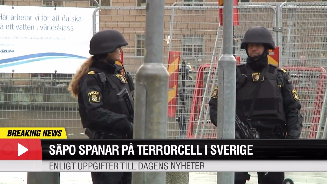 Två pekas ut av Säpo för att ha planerat terrordåd i Sverige