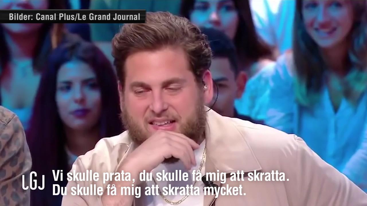 Jonah Hill hånad i fransk tv