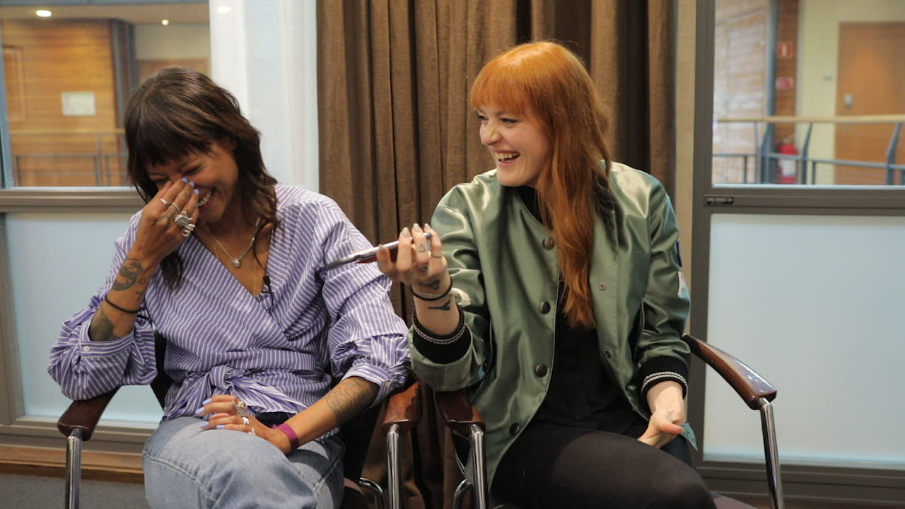 Backstagebikten: Icona Pop