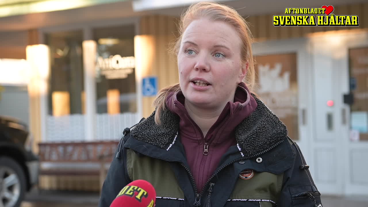 Se när hunden Cobra ger blod