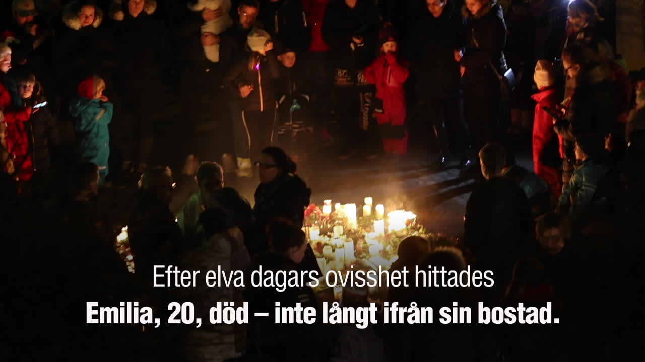 Tollarp i sorg över Emilia, 20 – här hedras hon
