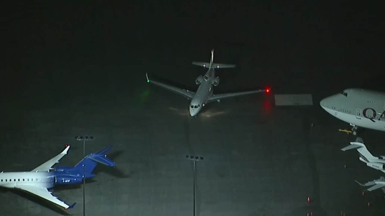 Här landar ASAP Rocky i Los Angeles