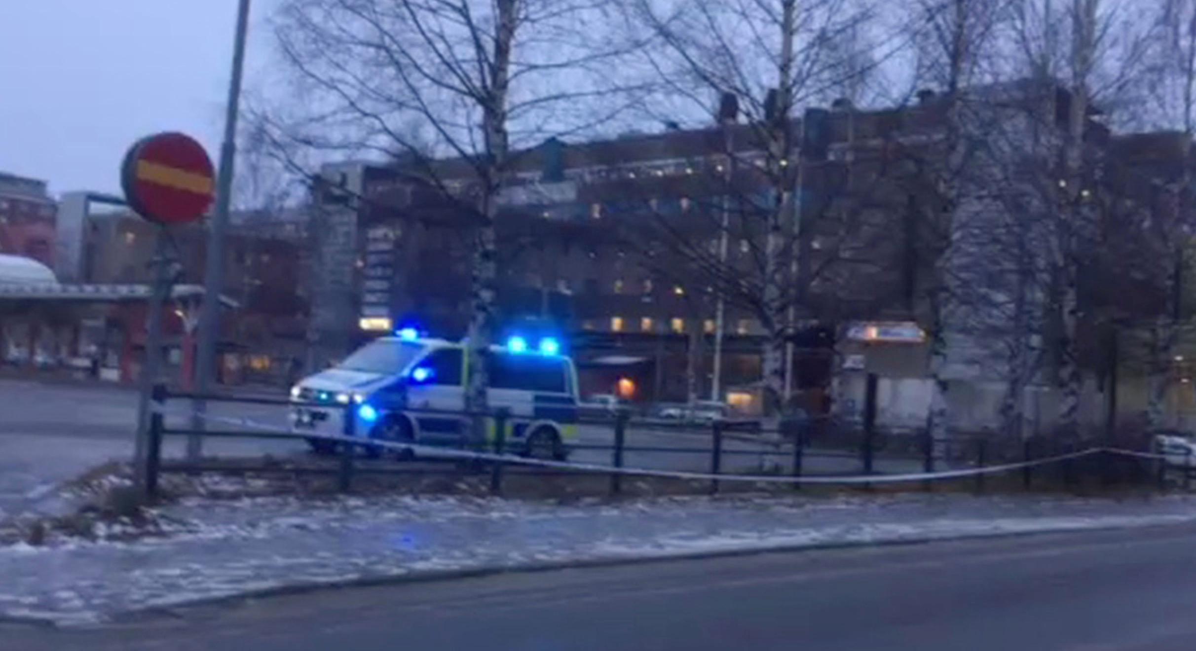 Bombgruppen på plats i Luleå