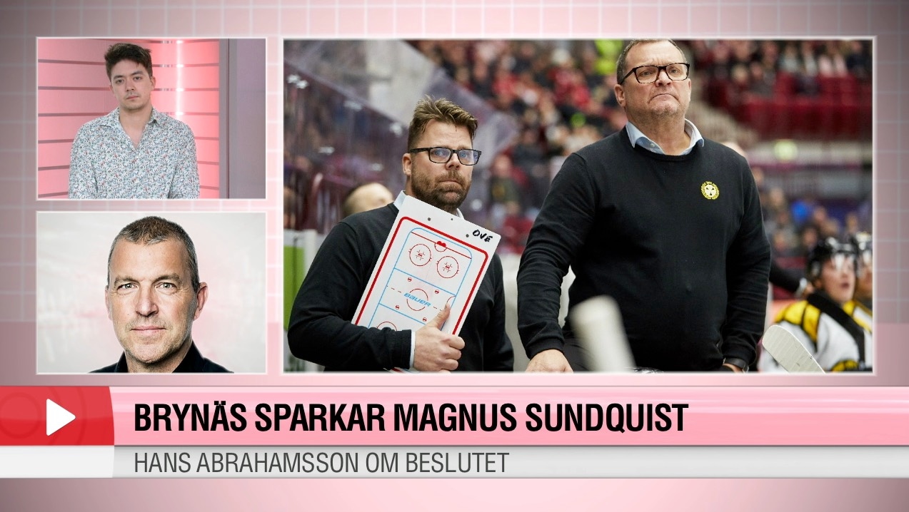 Brynäs sparkar Magnus Sundquist