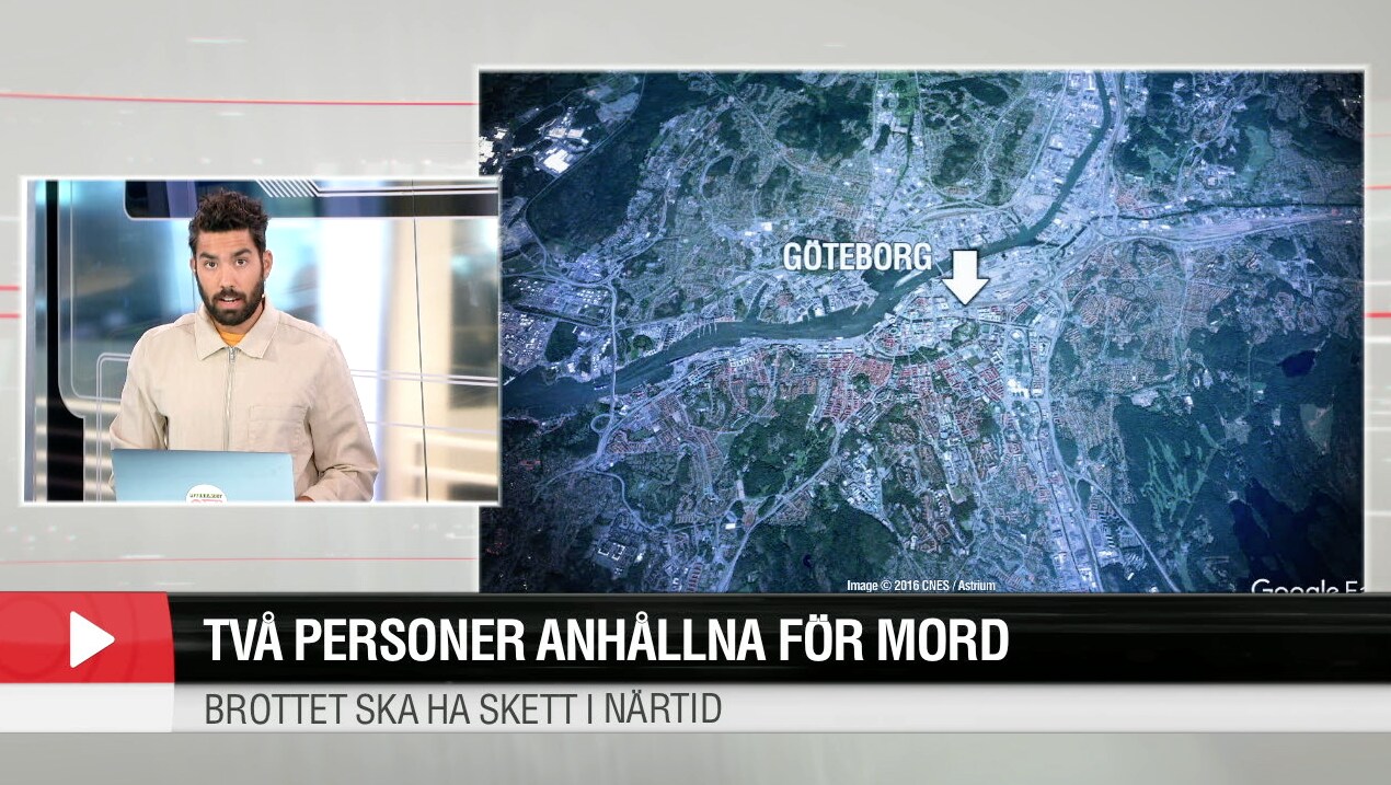 Två personer anhållna för mord