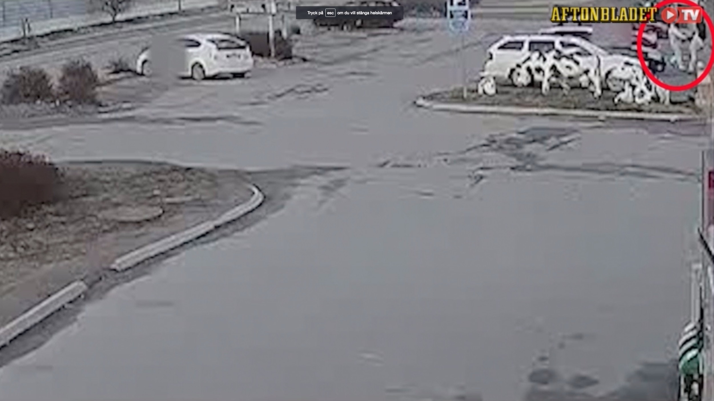 Dödspatrullen fångas på övervakningsfilm