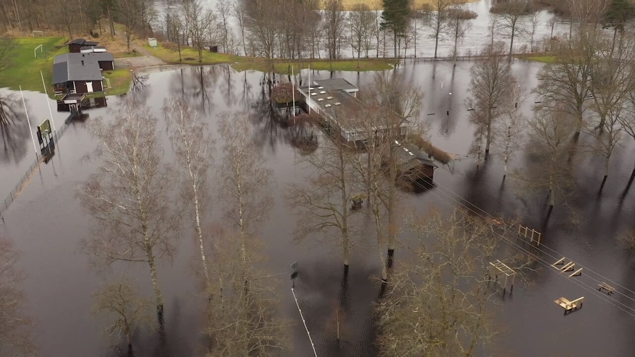 Vattnet i Lagan når nya rekordnivåer