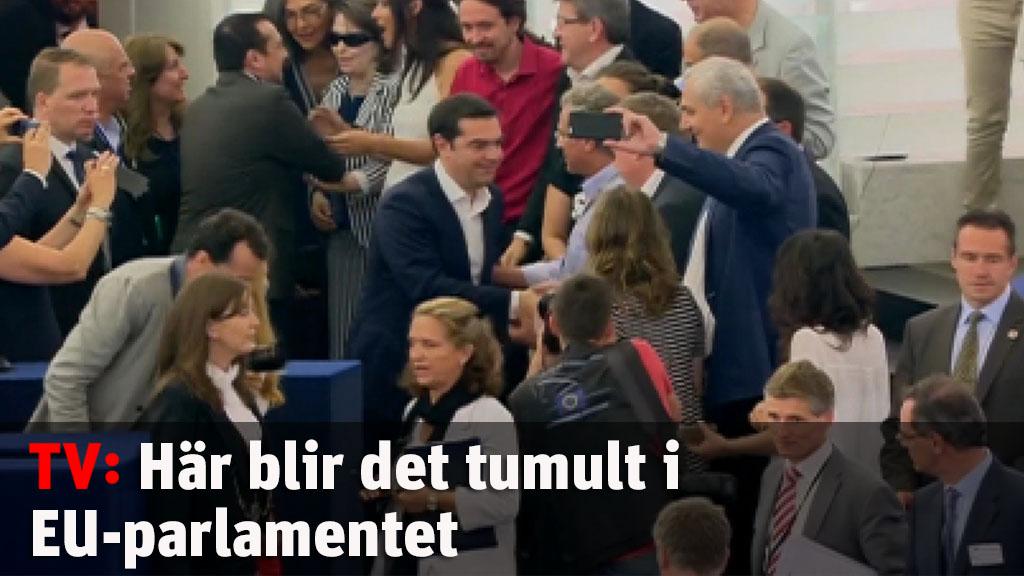 Här blir det tumult i parlamentet