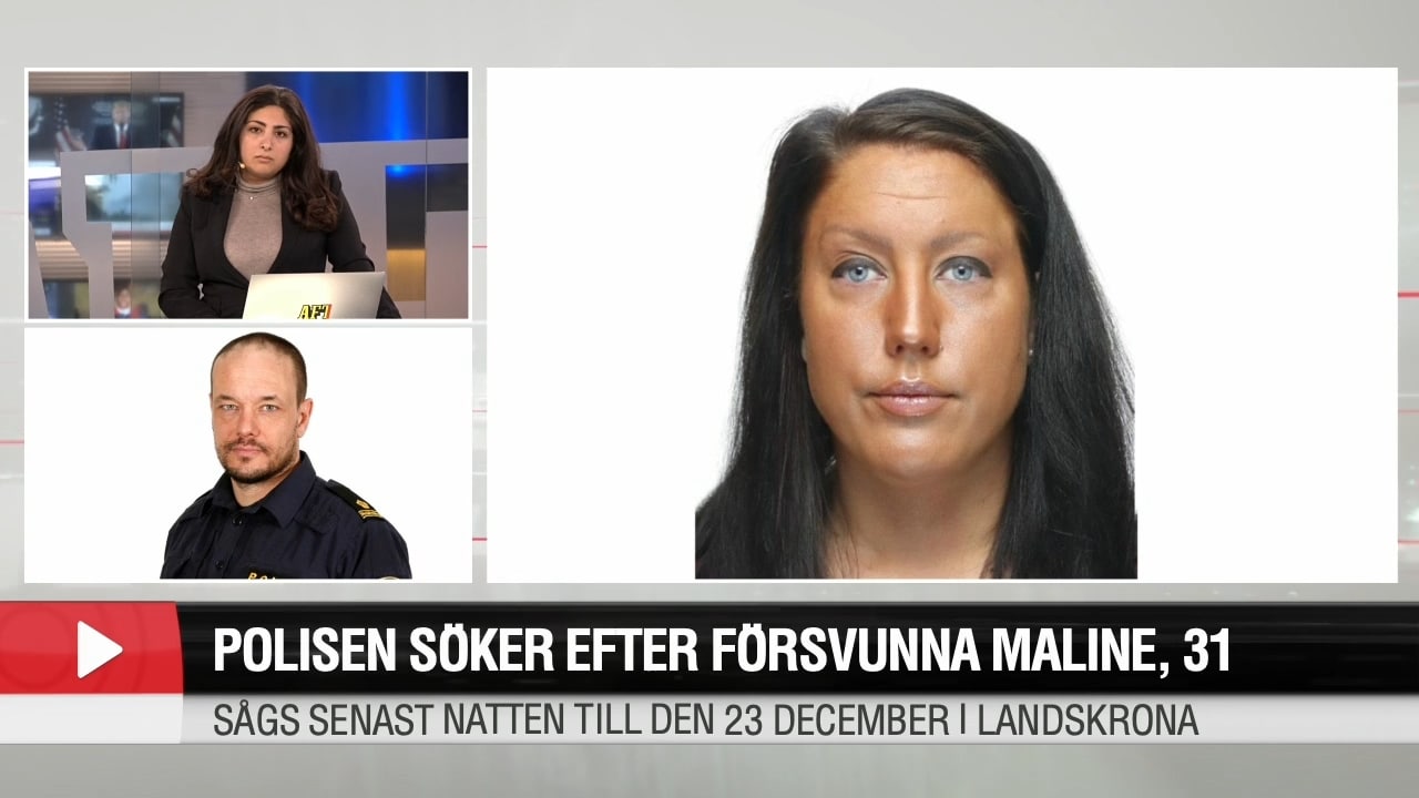 Polis söker efter försvunna Maline, 31 – ”Brott kan inte uteslutas”