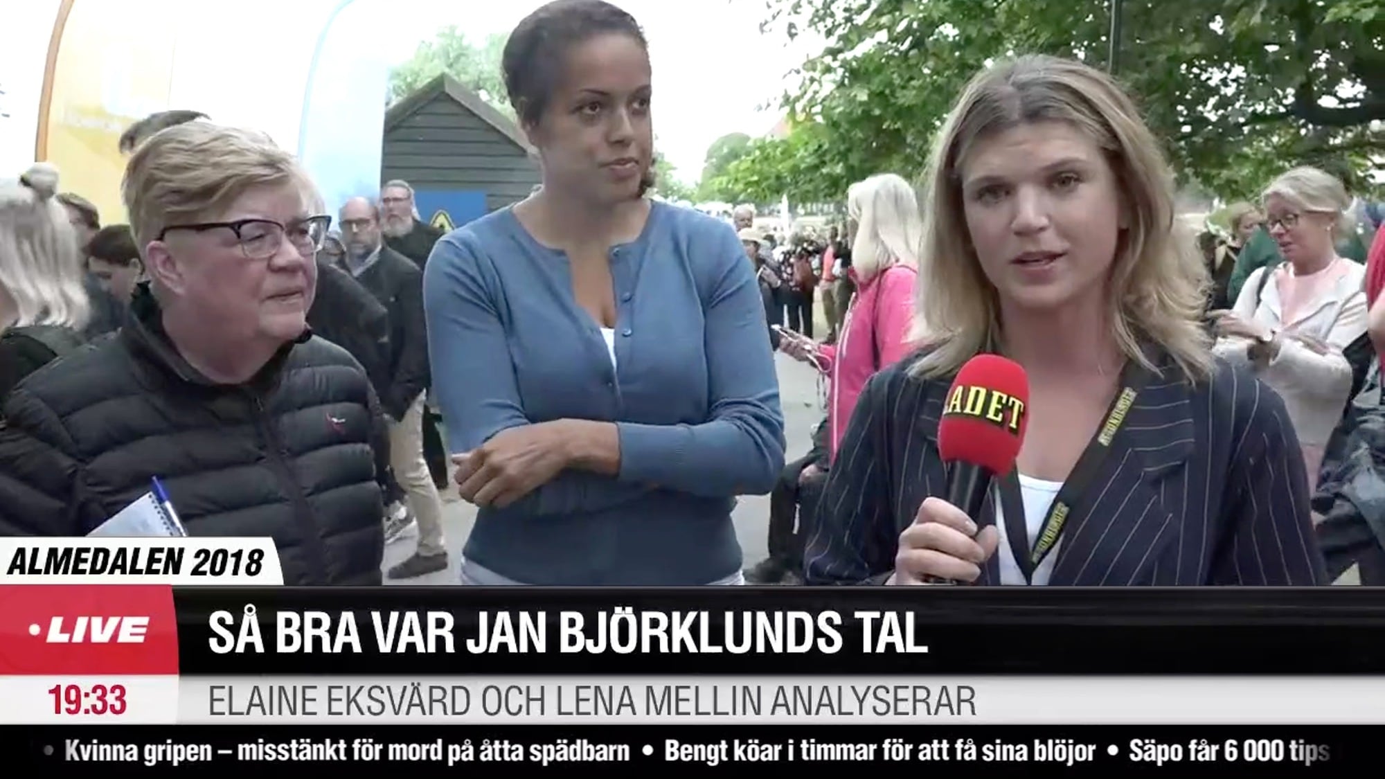 Så var Jan Björklunds tal – Lena Mellin och Elaine Eksvärd analyserar