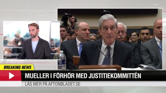 Mueller i förhör med justitiekommitén