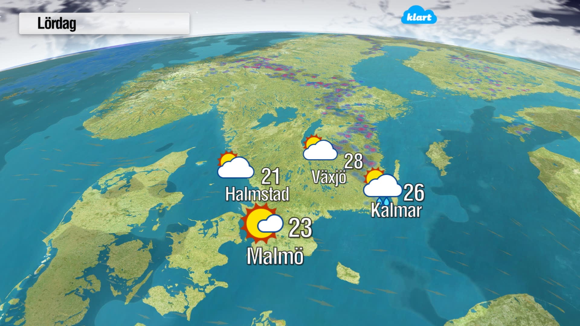 Så blir vädret där du bor