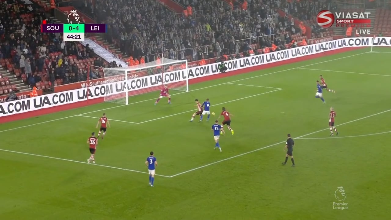 Historiska krossen – Leicester körde över Southampton