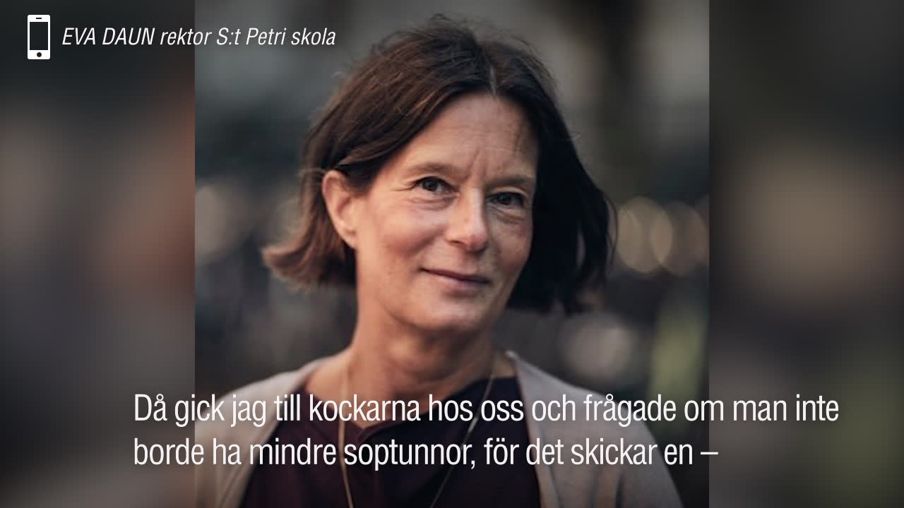 Här får ingen skolmat slängas: “Vissa protesterar”