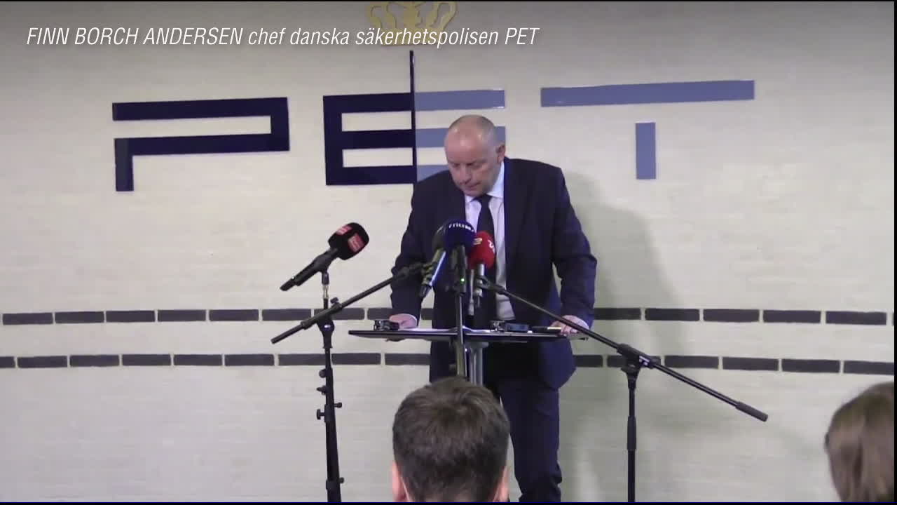 Dansk polis: "Misstänks ha planerat attack mot en person i Danmark"