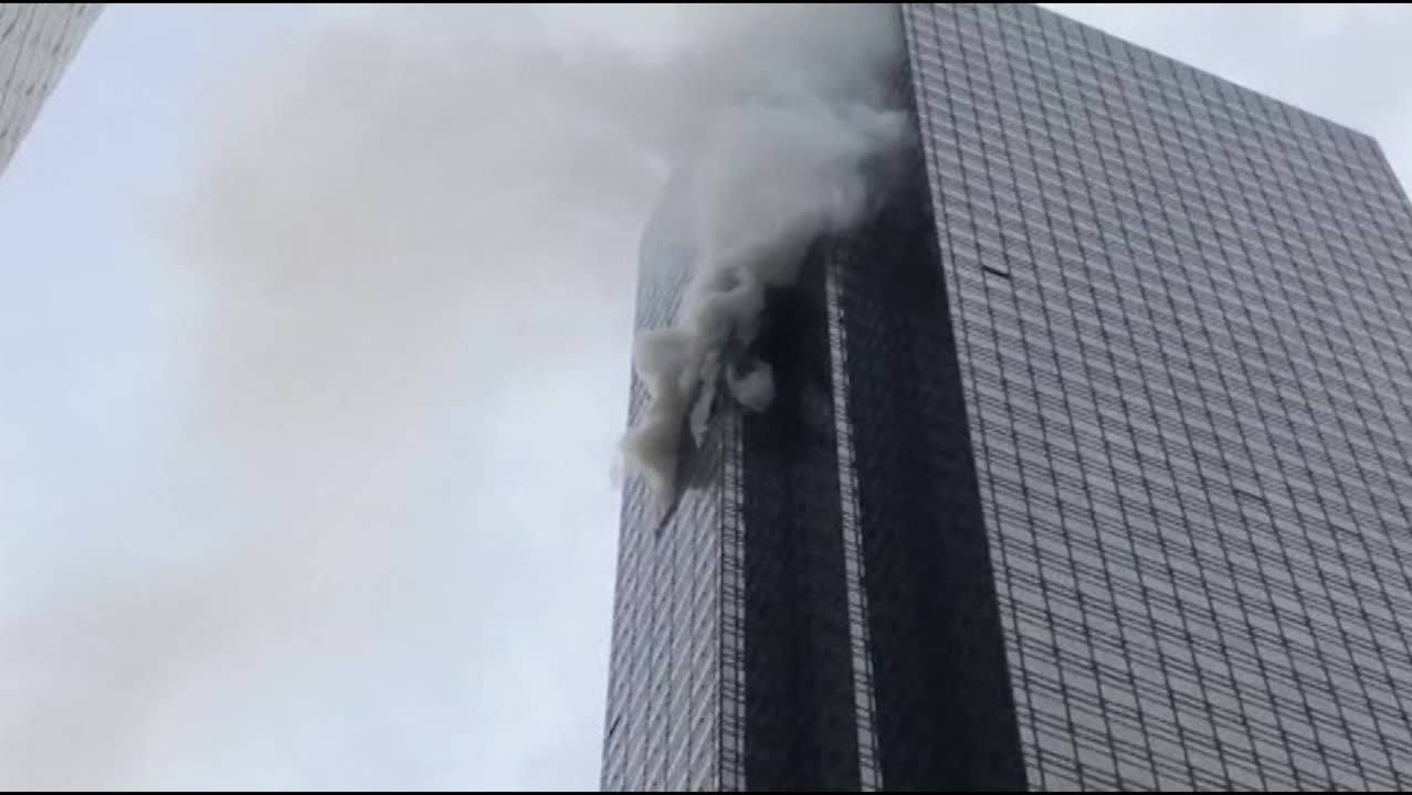 Brand i Trump Tower - flera skadade