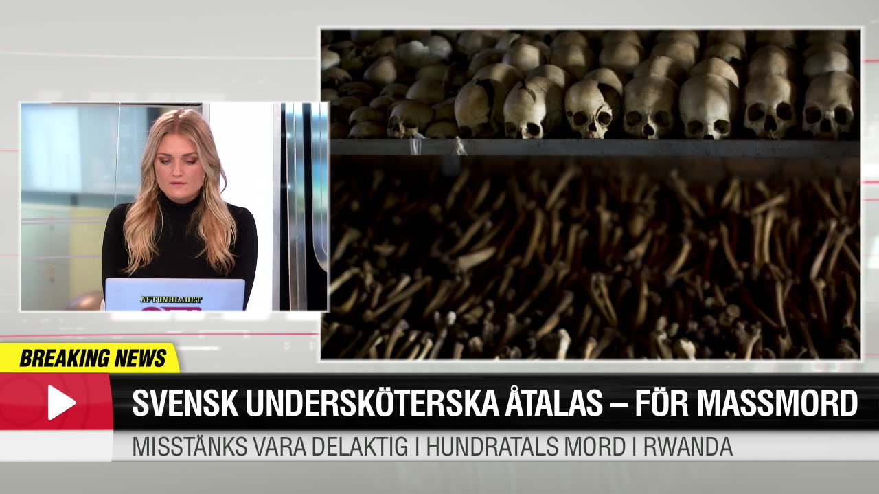 Svensk undersköterska åtalas för massmord