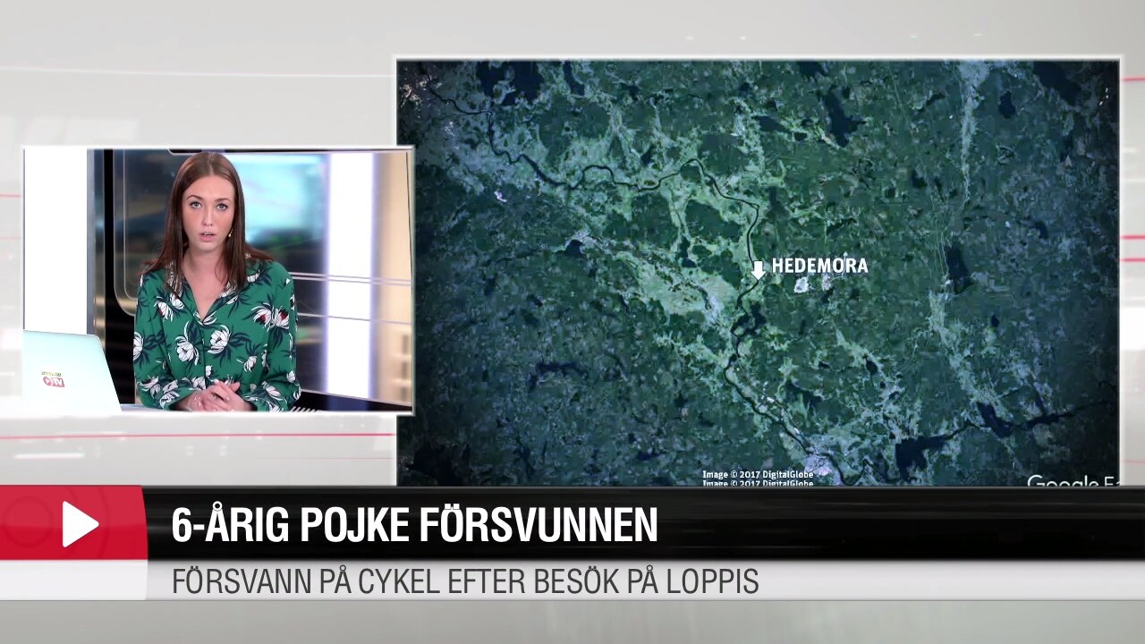 Försvunnen sexåring hittad