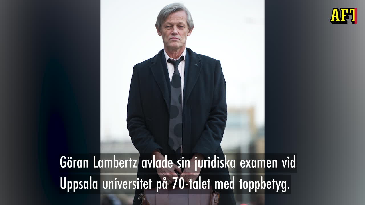 Det här är Göran Lambertz